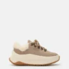 Beżowe Sneakersy Moon247 City z owczej skóry Beżowe Sneakersy Moon247 City z owczej skóry