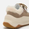 Beżowe Sneakersy Moon247 City z owczej skóry Beżowe Sneakersy Moon247 City z owczej skóry