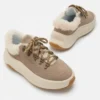 Beżowe Sneakersy Moon247 City z owczej skóry Beżowe Sneakersy Moon247 City z owczej skóry