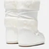 Białe buty Icon Faux Fur