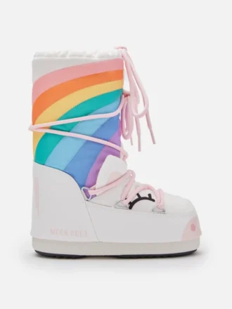 Białe buty Icon Junior Unicorn