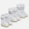 Białe nylonowe buty Icon