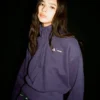 Bluza dresowa Adidas X Moon Boot w kolorze śliwkowym Bluza dresowa Adidas X Moon Boot w kolorze śliwkowym
