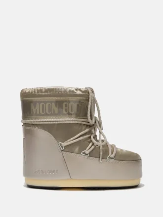 Botki Icon Low Glance Platinum Satin