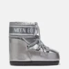 Botki Icon Low Glance Silver Satin