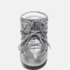 Botki Icon Low Glance Silver Satin