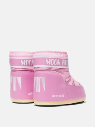 Botki Icon Low z różowego nylonu