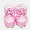 Botki Icon Low z różowego nylonu