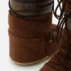 Brązowe buty z polaru Icon