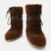 Brązowe buty z polaru Icon