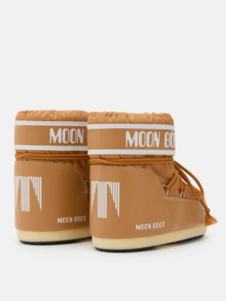 Brązowe nylonowe botki Icon Low