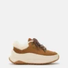 Brązowe sneakersy Moon247 City z owczej skóry Brązowe sneakersy Moon247 City z owczej skóry