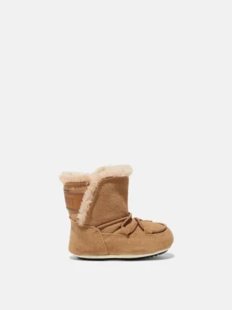 Brązowe zamszowe buty Crib Brązowe zamszowe buty Crib