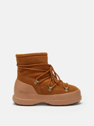 Brązowe zamszowe buty Luna