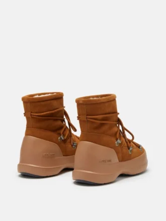 Brązowe zamszowe buty Luna