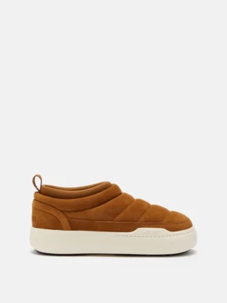 Brązowe zamszowe Sneakersy Park Soft