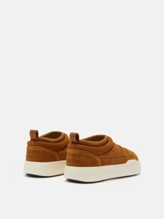 Brązowe zamszowe Sneakersy Park Soft