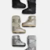 Botki Icon Low Glance Platinum Satin