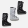Icon czarne buty z brokatem