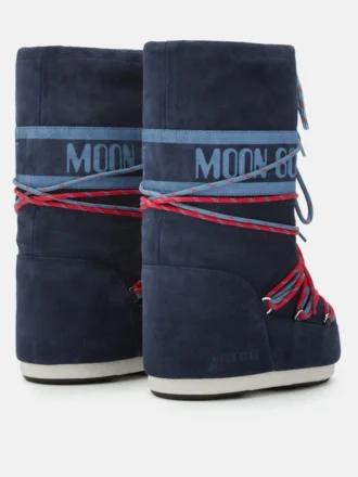 Buty Icon z granatowego zamszu