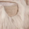 Buty Jacquemus + Moon Boot Icon Yeti Mid w kolorze kremowym