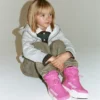 Buty Junior Park Tube Pink Glitter Mid Buty Junior Park Tube Pink Glitter Mid