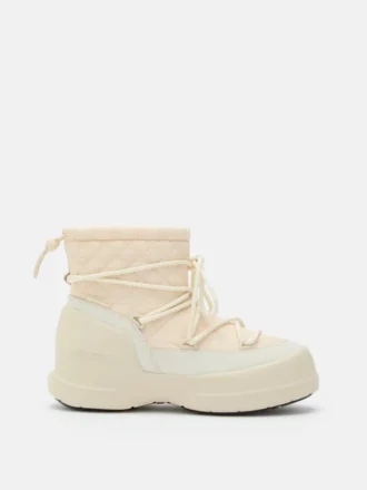 Buty Mezzaluna Mid Cream Quilted