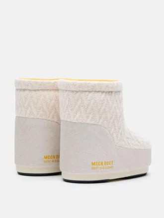 Buty Moon Boot X Guest in Residence Icon Low No Lace White Sand Knit
