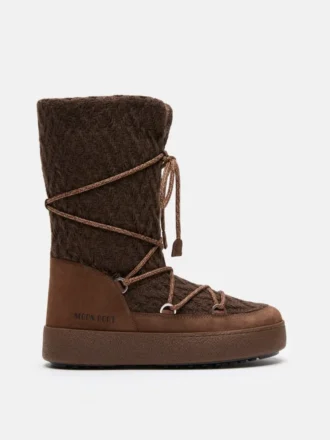 Buty Moon Boot X Guest in Residence Ltrack Cocoa Knit