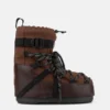 Buty Moon Boot X Moncler Grenoble Icon Low w kolorze mokka