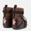 Buty Moon Boot X Moncler Grenoble Icon Low w kolorze mokka