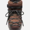 Buty Moon Boot X Moncler Grenoble Icon Low w kolorze mokka