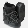 Czarne botki Moon Boot X Moncler Grenoble Icon Low
