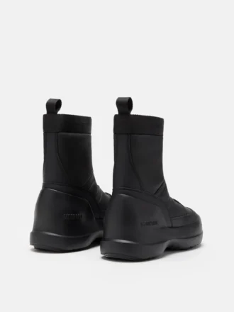 Czarne buty Luna z zamkiem