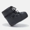 Czarne gumowe botki Icon Low