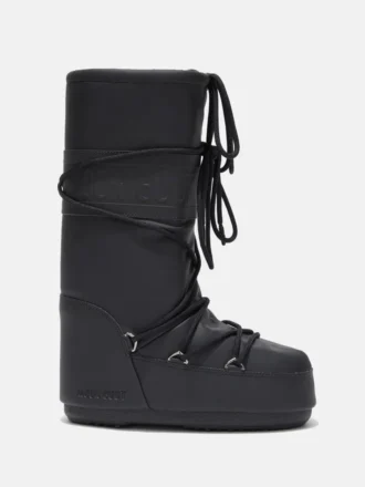 Czarne gumowe buty Icon