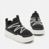 Czarne niskie sznurowane Sneakersy Junior Park Czarne niskie sznurowane Sneakersy Junior Park