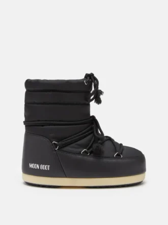 Czarne nylonowe botki Evx Light Low
