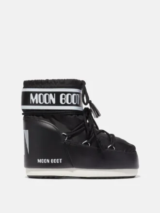 Czarne nylonowe botki Icon Low