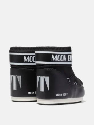 Czarne nylonowe botki Icon Low