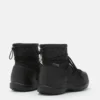 Czarne pikowane buty Mezzaluna Mid