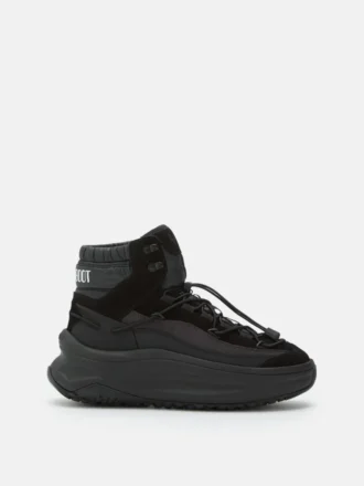 Czarne Sneakersy Moon247 Xlace Mid