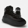 Czarne Sneakersy Moon247 Xlace Mid Czarne Sneakersy Moon247 Xlace Mid