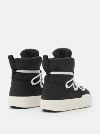 Czarne sznurowane buty Junior Park