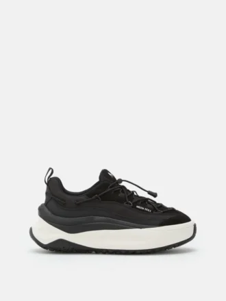 Czarno-białe Sneakersy Moon247 Xlace Czarno-białe Sneakersy Moon247 Xlace