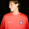 Czerwona koszulka z długim rękawem Adidas X Moon Boot Czerwona koszulka z długim rękawem Adidas X Moon Boot