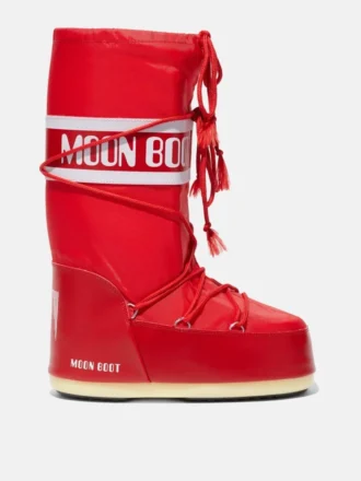 Czerwone nylonowe buty Icon