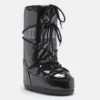 Icon czarne buty z brokatem