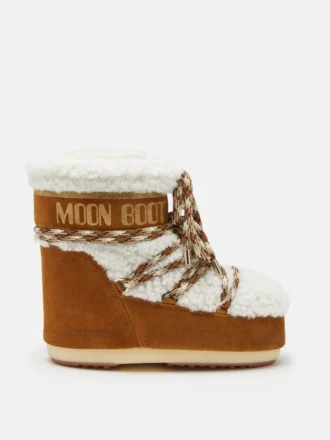 Lab69 Icon Low – brązowe buty z owczej skóry