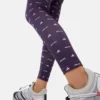 Legginsy Adidas X Moon Boot w kolorze śliwkowym Legginsy Adidas X Moon Boot w kolorze śliwkowym